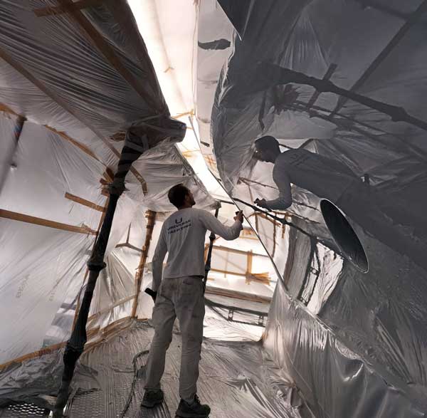 best superyacht painters in Europe