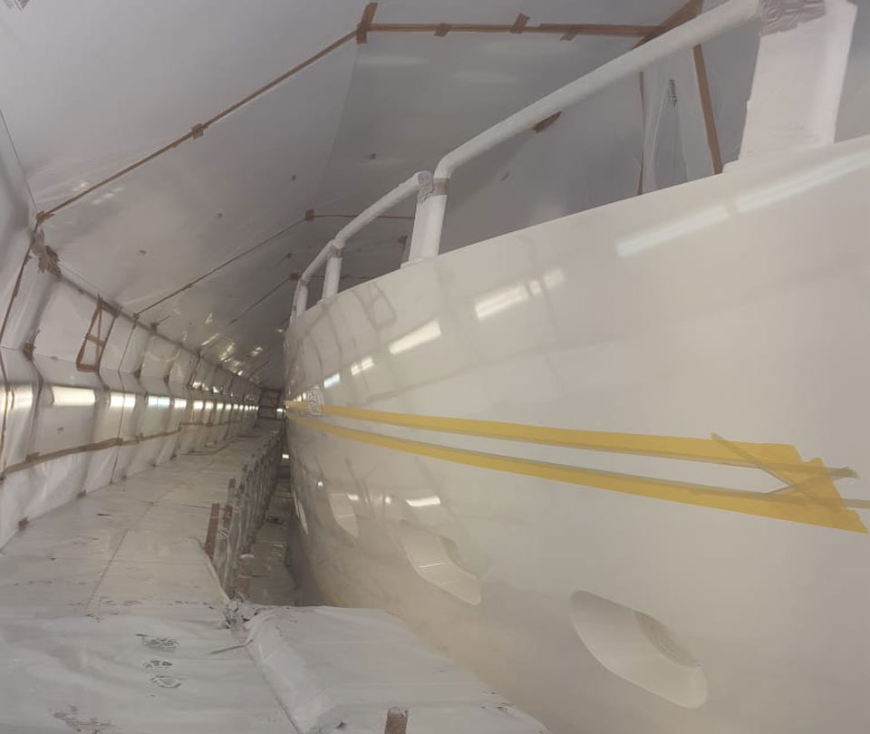 Leopard super yacht after refit