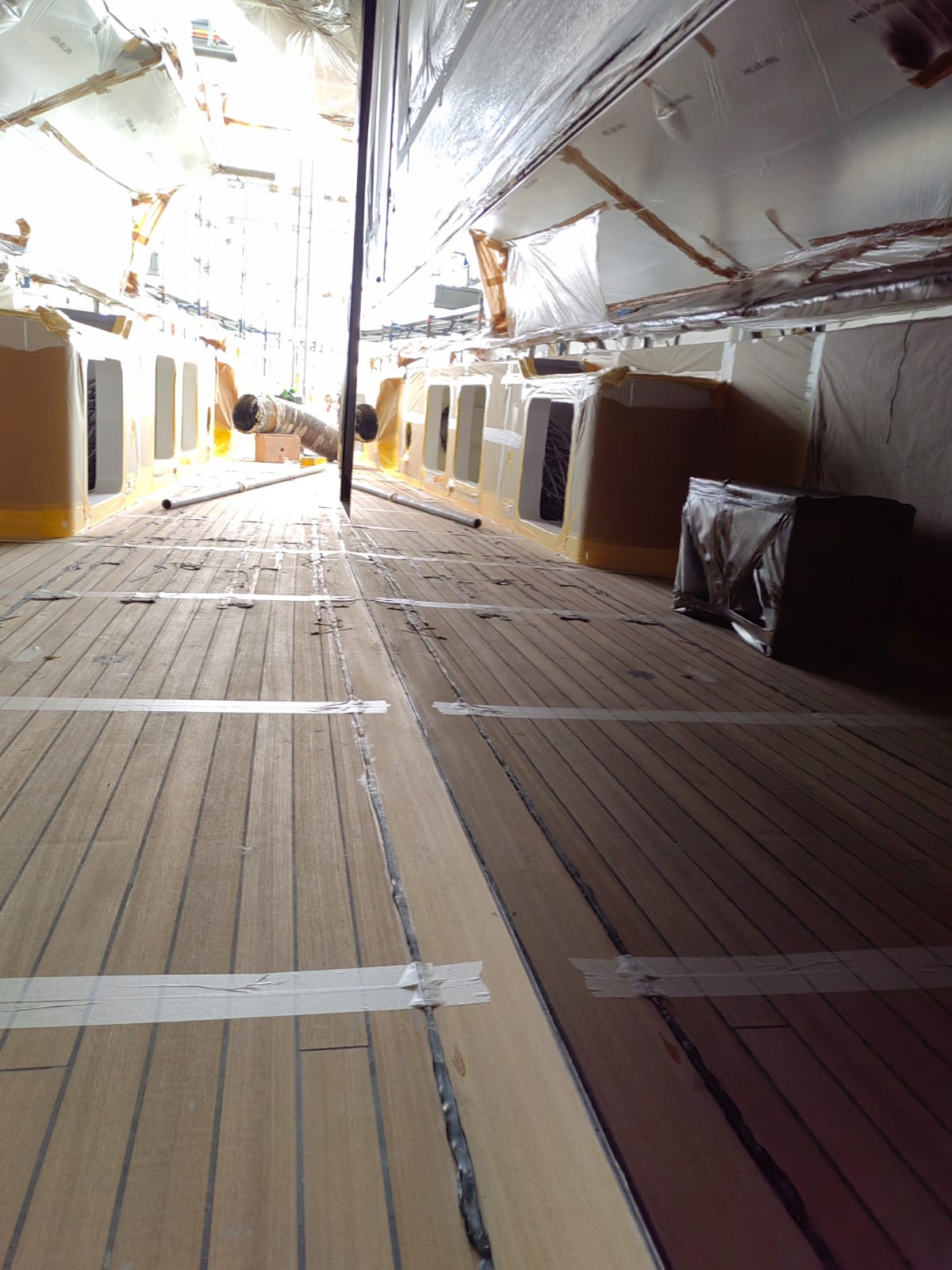 superstructure Mangusta super yacht